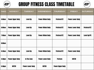 Timetable Body Factory 14 Timetable Body Factory 14