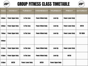 Timetable Body Factory 30 Timetable Body Factory 30